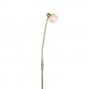 Globo 54346-1S Stehlampe Lara 1x4W | E14 LED | 320 lm | 3000K - flexibler Arm, gold
