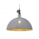 Globo 54653H Pendelleuchte Fabian 1x60W | E27 - grau