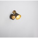 Globo 54808-1 Wandleuchte Aeron 1x25W | E14 - Schalter auf dem Körper, Rost, gold
