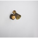 Globo 54808-1 Wandleuchte Aeron 1x25W | E14 - Schalter auf dem Körper, Rost, gold