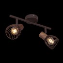 Globo 54817-2 Decken- und Spotleuchte Isabelle 2x40W | E14
