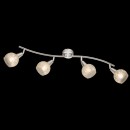 Globo 54987-4 Deckenleuchte California 4x40W | E14 - Nickel matt