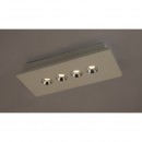 Globo 55010-4 LED Deckenleuchte Christine 1x14,7W | 760Li | 3000K - weiß