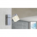 Globo 56193-1 LED Wandleuchte Ankara 1x5W | 400lm | 4200K - Schalter auf dem Körper, matt Nickel