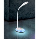 Globo 58264 LED Tischleuchte Minea 1x3W | 230lm | 5000K | RGB- höhenverstellbar, flexibler Arm, Touchdimmer, Farbwechsler, Farbfixierung, weiß