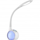 Globo 58278 LED Tischleuchte Tarron 1x5W | 280lm | 5500K | RGB - Touchdimmer, beleuchteter Sockel, Farbfixierung, weiß
