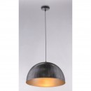 Globo 58323HS Pendelleuchte Sandra 1x60W| E27 - schwarz, gold