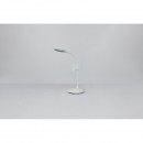 Globo 58347W LED Tischleuchte Stannis 1x3W | 11-164lm | 4000K - flexibler Arm, Ventilator, Touchdimmer, Touch-Schalter, USB, weiß
