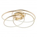 Globo 67828-60G LED Aufbauleuchte Barna 1x60W | 4200L | 3000-6000K - dimmbar, Fernbedienung, gold