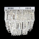 Globo 68594-6A LED Deckenleuchte Cleo 6x3W | 250lm | 4000K - transparent, Kristall, chrom