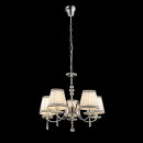 Globo 69032-5 Pendelleuchte Valle 5x40W | E14 - chrom, weiß