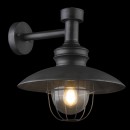 Globo 15019W Wandleuchte Jaden 1x60W | E27 | IP44 - schwarz