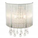 Globo 15094W LED Wandleuchte Sierra 2x3W | G9 LED | 458lm | 3000K - silber