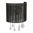 Globo 15095W LED Wandleuchte Sierra 2x3W | G9 LED | 318lm | 3000K - schwarz
