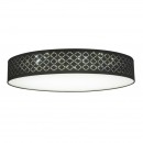 Globo 15229D5 LED Deckenleuchte Clarke 1x80W | 4200L | 3000-6400K - dimmbar, Farbfixierung, Fernbedienung, schwarz, matt Nickel, gold