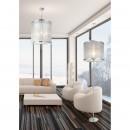 Globo 15259H3 Pendelleuchte Naxos 1x40W | E14 - chrom