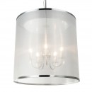 Globo 15259H3 Pendelleuchte Naxos 1x40W | E14 - chrom