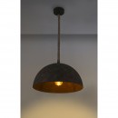Globo 15263 Pendelleuchte Rea 1x60W | E27 - Rost, grün