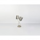 Globo 15265-2T Tischleuchte Tarok 2x25W | E14 - silber
