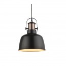 Globo 15284 Pendelleuchte Kutum 1x40W | E27 - schwarz, kupfer