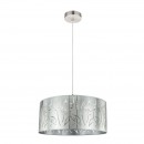 Globo 15360H1 Pendelleuchte Nadi 3x60W | E27 - silber