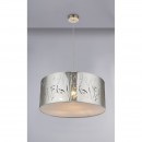 Globo 15360H1 Pendelleuchte Nadi 3x60W | E27 - silber