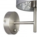Globo 15360W Wandleuchte Nadi 1x40W | E14 - silber