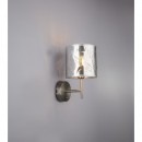 Globo 15360W Wandleuchte Nadi 1x40W | E14 - silber
