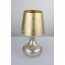 Globo 24000AG Tischleuchte Johanna 1x40W | E27 - gold, grau