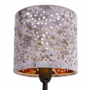 Globo 24001BG Tischleuchte Norro 1x40W | E14 - schwarz, beige