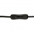 Globo 24122K LED Klemmleuchte Deniz 1x5W | 350L | 3000K - Schalter, flexibler Arm, matt, Nickel, chrom