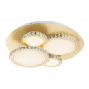 Globo 41908-36 LED Deckenleuchte Tilo 1x36W | 2700lm | 3000K - gold