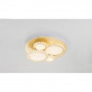 Globo 41908-36 LED Deckenleuchte Tilo 1x36W | 2700lm | 3000K - gold