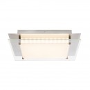Globo 48000-28 LED Deckenleuchte Euron 1x28W | 200-1800lm | 3000K - dimmbar, Nickel, matt
