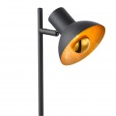 Globo 54001-1T LED Tischleuchte Lotte 1x4W | 136L | E14 LED | 2700K - schwarz, gold