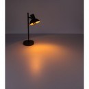 Globo 54001-1T LED Tischleuchte Lotte 1x4W | 136L | E14 LED | 2700K - schwarz, gold