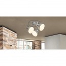 Globo 54640-3 Deckenleuchte Gerda 3x25W | E14 - einstellbar grau