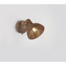 Globo 54652-1 Wandleuchte Celine 1x25W | E14 - Schalter auf dem Körper, rust