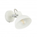 Globo 54657-1 Wandleuchte Amory 1x40W | E14 - Schalter auf dem Körper, chrom, weiß