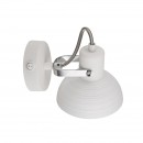 Globo 54657-1 Wandleuchte Amory 1x40W | E14 - Schalter auf dem Körper, chrom, weiß