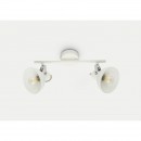 Globo 54657-2 Wandleuchte Amory 2x40W | E14 - einstellbar Schalter auf dem Körper, chrom, wissen