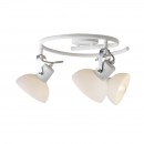 Globo 54657-3 Deckenleuchte Amory 3x40W | E14 - verstellbar, chrom, weiß