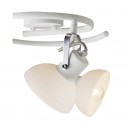 Globo 54657-3 Deckenleuchte Amory 3x40W | E14 - verstellbar, chrom, weiß