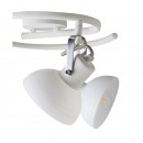 Globo 54657-3 Deckenleuchte Amory 3x40W | E14 - verstellbar, chrom, weiß