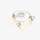 Globo 54657-3 Deckenleuchte Amory 3x40W | E14 - verstellbar, chrom, weiß