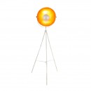 Globo 58323W Stehleuchte Sandra 1x60W | E27 - weiß, gold