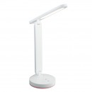 Globo 58346 LED Tischleuchte Geschlecht 1x4W | 18-153lm | 6000K | RGB - Farbwechsler, Touchdimmer, Touch-Schalter, Adapter, USB, weiß