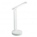 Globo 58346 LED Tischleuchte Geschlecht 1x4W | 18-153lm | 6000K | RGB - Farbwechsler, Touchdimmer, Touch-Schalter, Adapter, USB, weiß