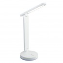 Globo 58346 LED Tischleuchte Geschlecht 1x4W | 18-153lm | 6000K | RGB - Farbwechsler, Touchdimmer, Touch-Schalter, Adapter, USB, weiß