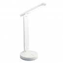 Globo 58346 LED Tischleuchte Geschlecht 1x4W | 18-153lm | 6000K | RGB - Farbwechsler, Touchdimmer, Touch-Schalter, Adapter, USB, weiß
